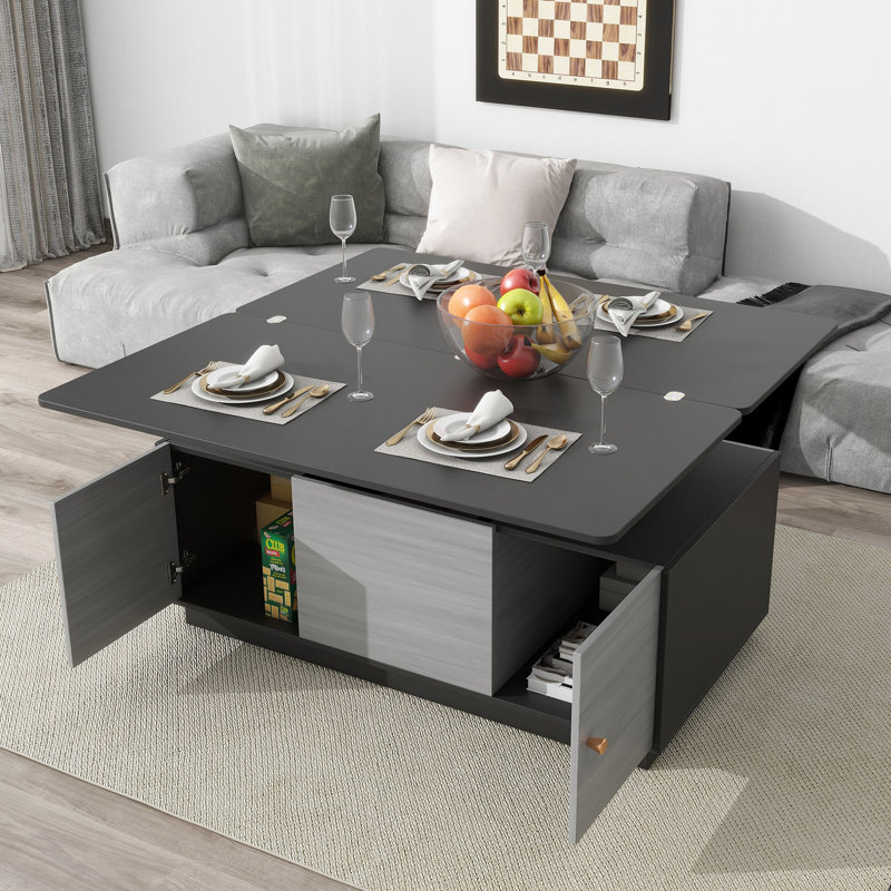 Lift functional coffee table sales